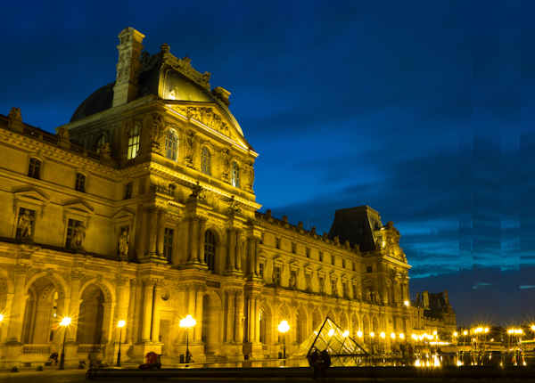 Blue hour in Paris, reconstructed using LKH